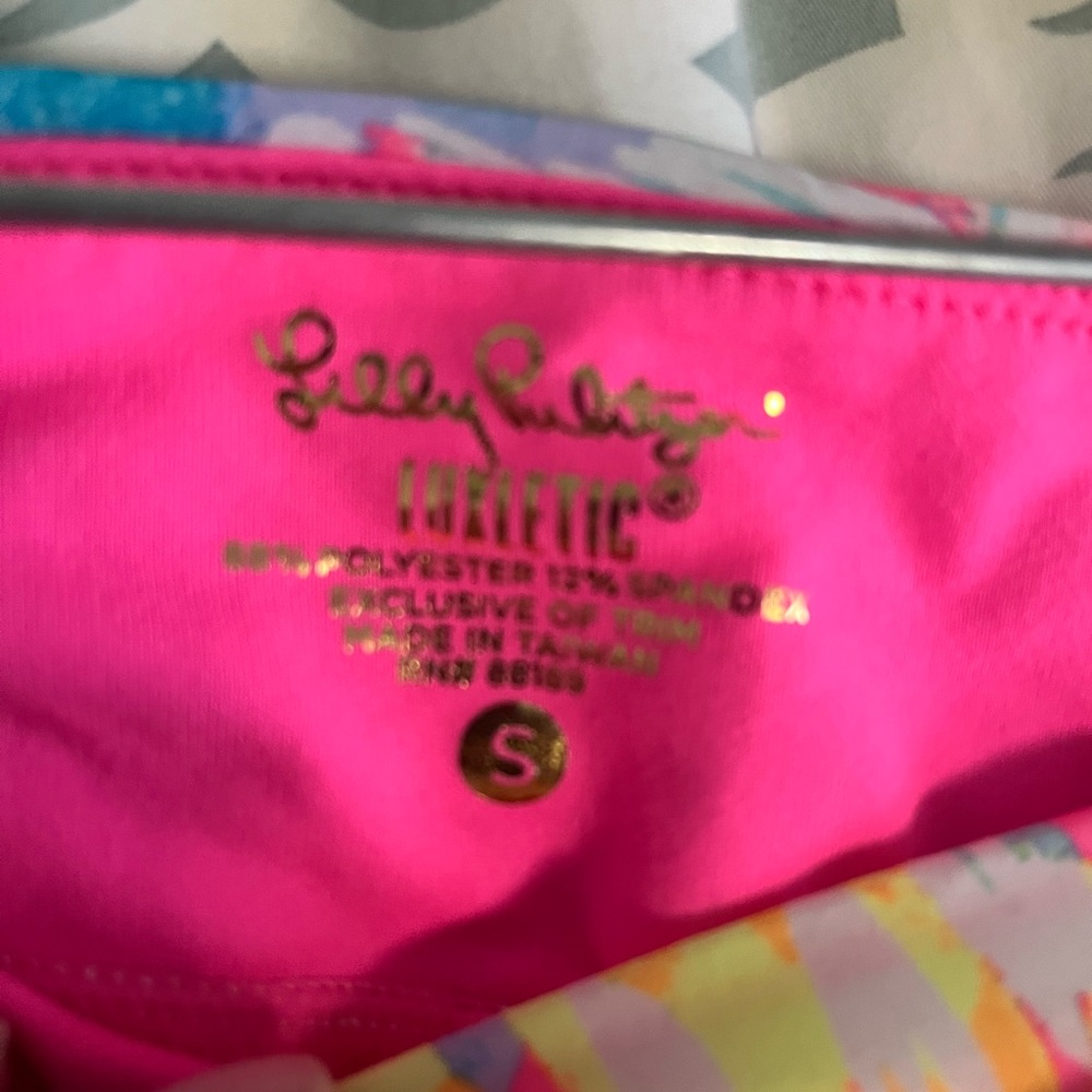 Lilly Pulitzer Luxletic Josephine Skort Sparkling Sands size S NWT - Picture 4 of 6